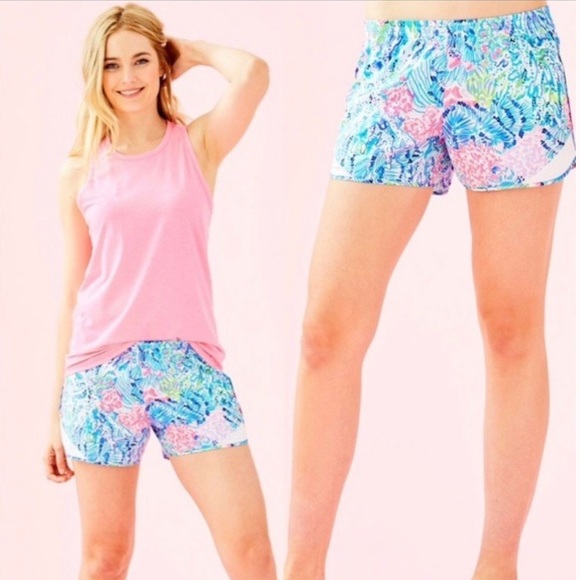 Lilly Pulitzer Pants - NWT Lilly Pulitzer Luxletic Ocean Trail Short